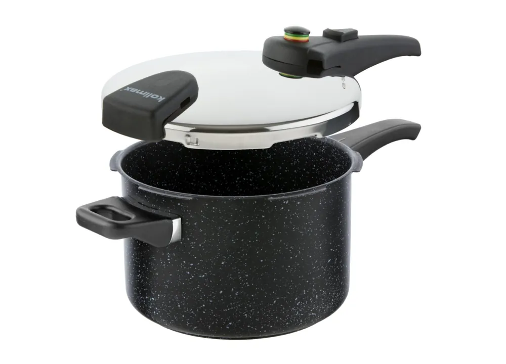 Originální Tlakový hrnec BIomax s Bio ventilem, průměr 22 cm, objem 5.5l , Black Granitec