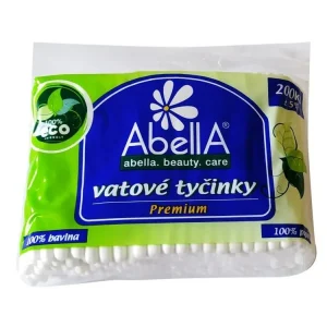 Cenový Hit Vatové tyčinky 200ks zip ABELLA