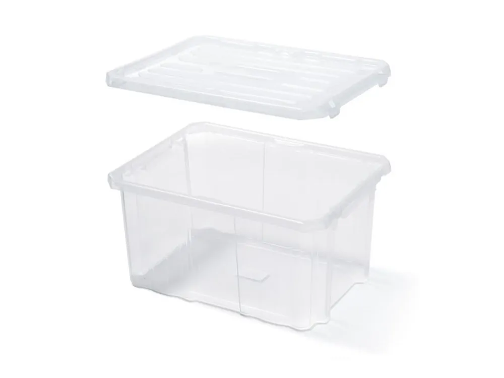 Nízká Cena Box úložný CARGOBOX 60x40x26,5cm 45L čirý s víkem