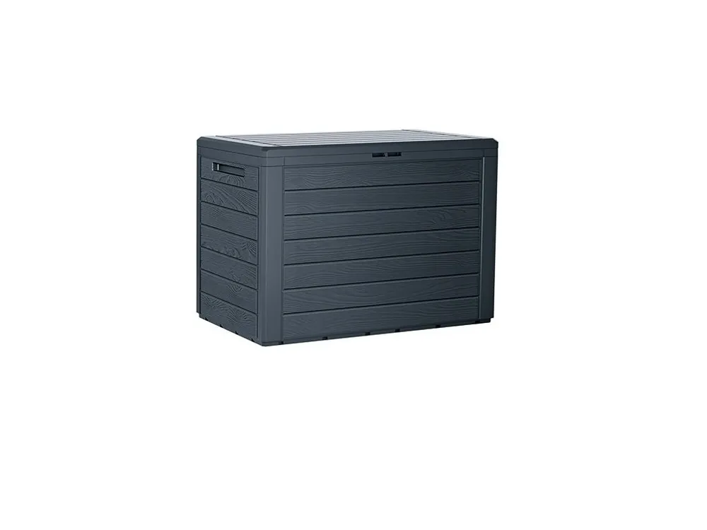 Box zahradní WOODEBOX 78x44x55cm 190L antracit Speciální Cena