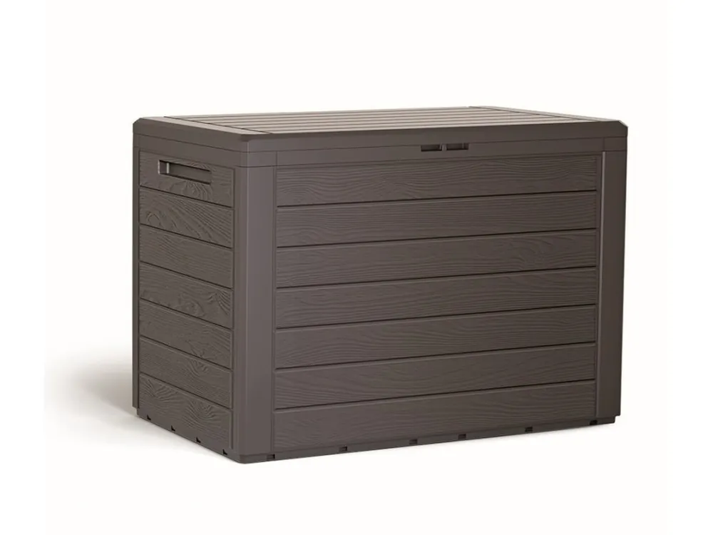 Ověřený Box zahradní WOODEBOX 78x44x55cm 190L umbra