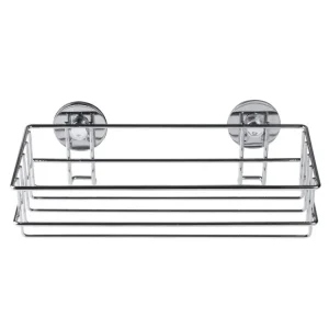 Top Prodej Polička koupelnová chrom 25,5x7x11,6cm samolepící AWD1129