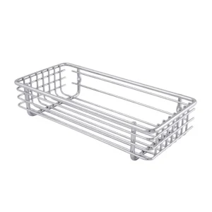 Speciální Cena Polička koupelnová chrom 24,5x12x5,5cm AWD1311