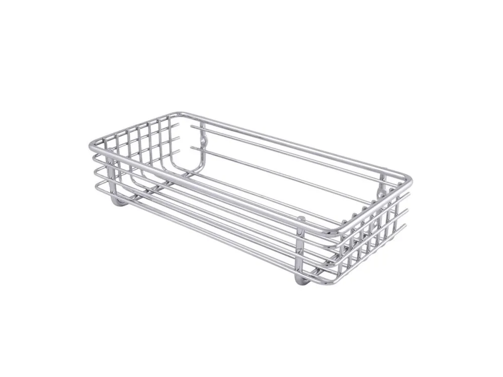 Speciální Cena Polička koupelnová chrom 24,5x12x5,5cm AWD1311
