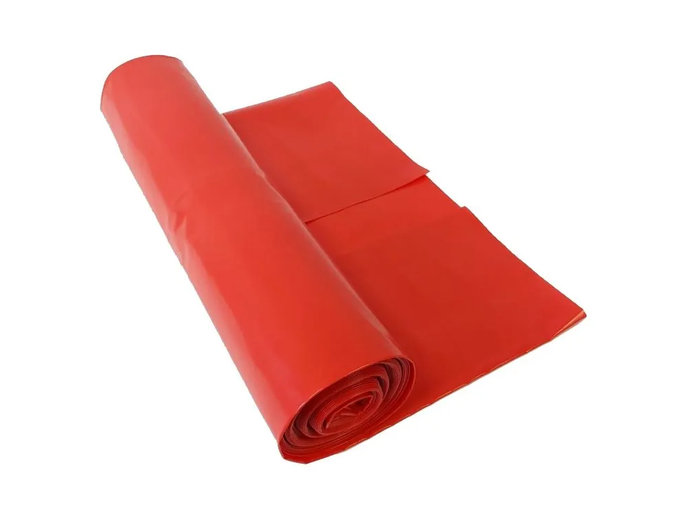 Pytle na odpad 120L/15ks, 70x110cm, 80µm, LDPE červená Kup Teď