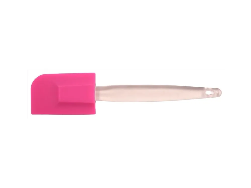 Stěrka těsta silikon 25cm transparent HOME LINE mix barev Hit Sezóny