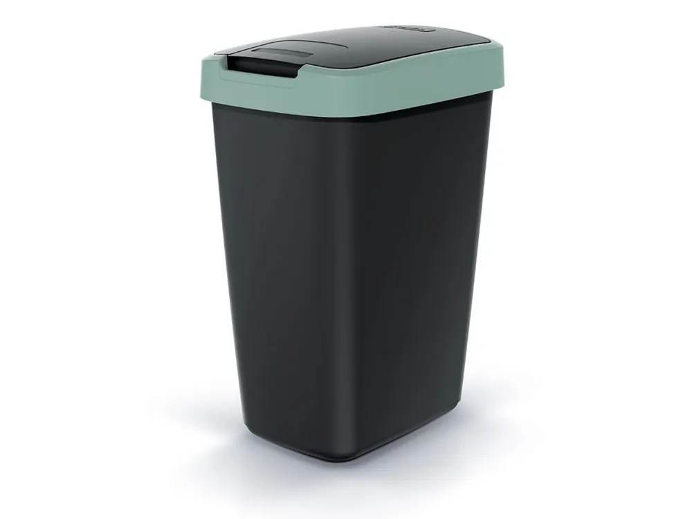 Koš odpadkový výklopný 12L COMPACTA Q sv.zelená Cenová Bomba