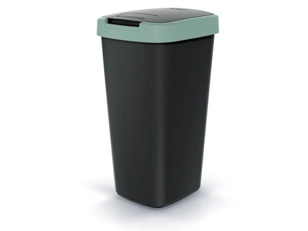 Autentický Koš odpadkový výklopný 25L COMPACTA Q sv.zelená