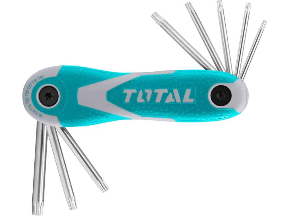 Klíče imbus Torx sada 9-40 8ks CrV TOTAL Nejlepší Volba