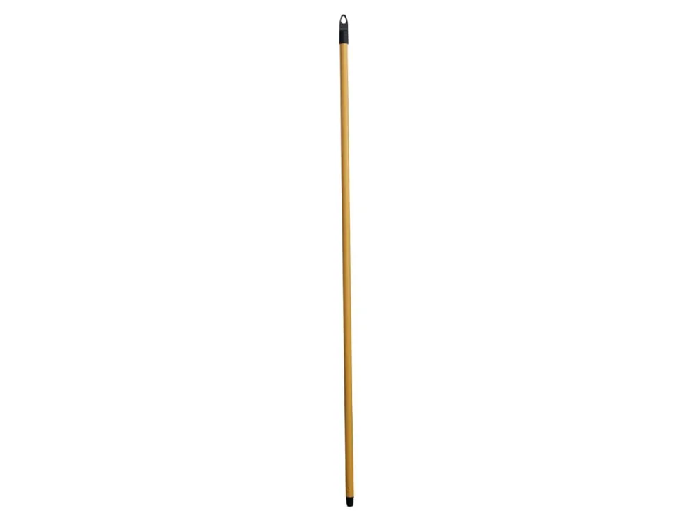 Hůl násada 130cm kov, potahovaná, hrubý závit, imitace dřeva Must-Have