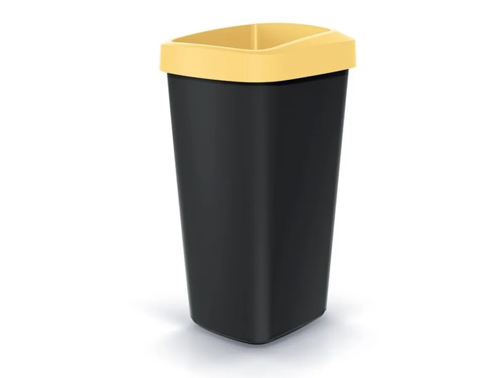 Cenová Bomba Koš odpadkový bez víka 45L COMPACTA Q sv.žlutá