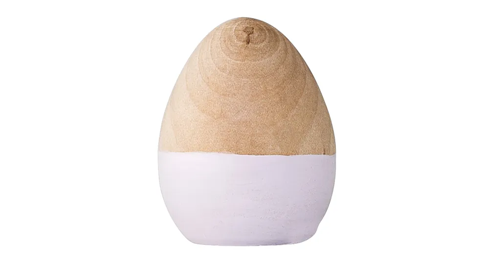 Dekoratívne drevené vajíčko Nature malé Must-Have