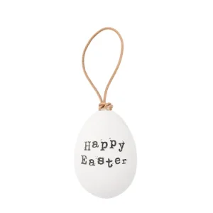 Bezpečná Platba Dekorativní plastové vajíčko Happy Easter