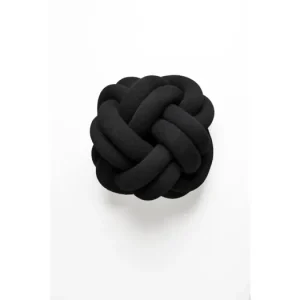 Dekoračný vankúš Knot Anthracite Vrácení Zdarma