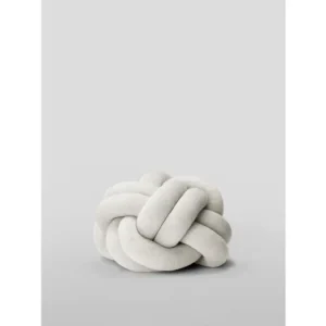 Dekorativní polštář Knot Light Grey Nová Kolekce
