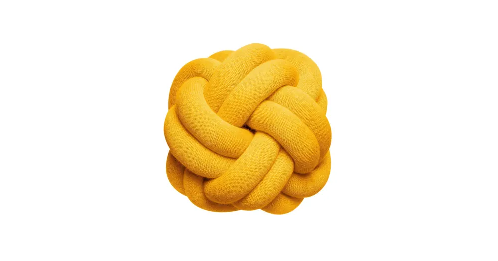 Dekorativní polštář Knot Orange Výprodej