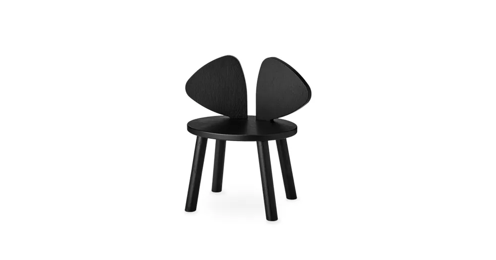 Originální Dětská židle Mouse Black