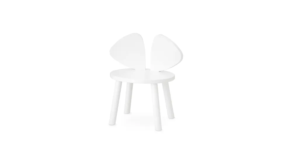 Detská stolička Mouse White Oak Omezená Nabídka
