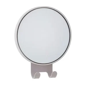 Časově Omezené Kovové zrcátko se dvěma háčky Light Grey