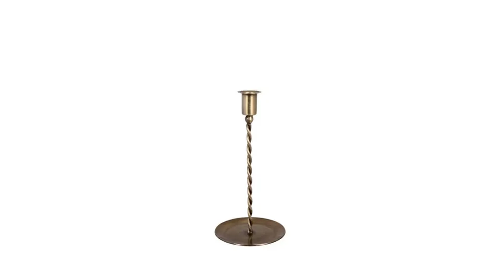 Cenová Bomba Kovový svietnik Estelle Antique Brass 22 cm