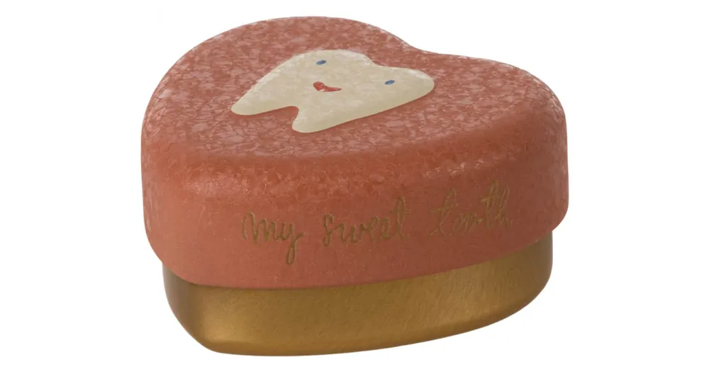 Dokud Zásoby Vydrží Krabička na prvé zúbky Tooth Box Rose