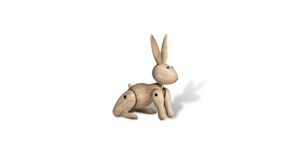 Zajačik Kay Bojesen oak wood Aktuální