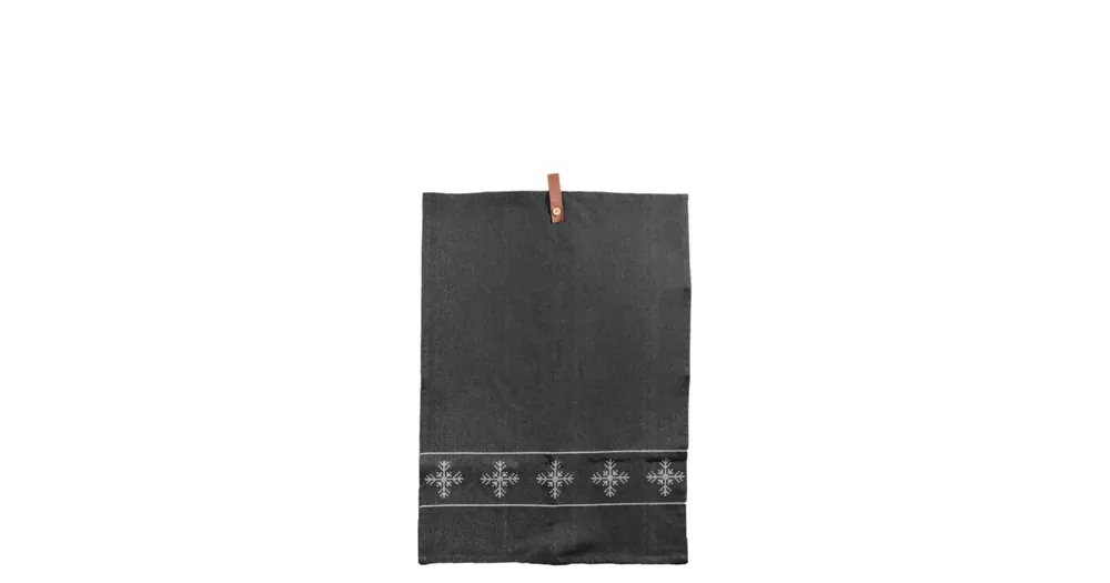 Dokud Zásoby Vydrží Kuchyňská utěrka Flinga Dark Grey 50x70 cm