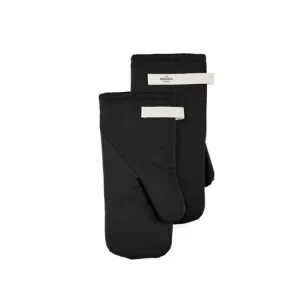 Kuchyňské rukavice Oven Mitts Black - set 2 ks Autentický