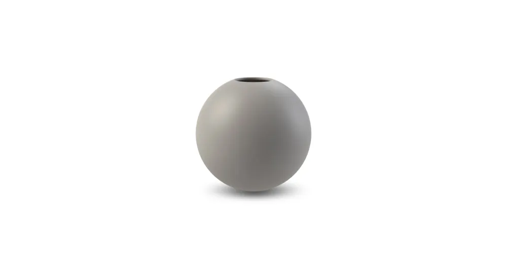 Kulatá váza Ball Grey 10 cm Aktuální