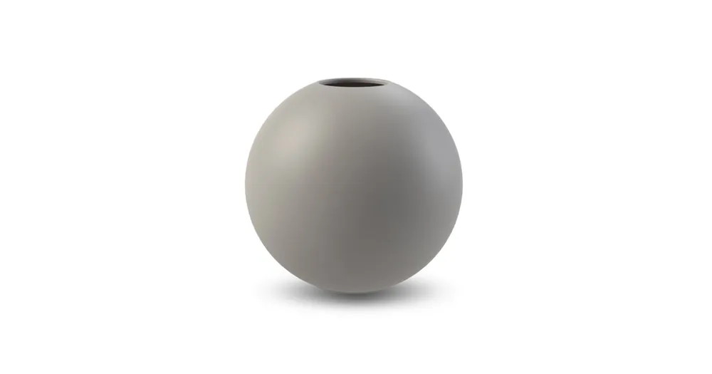 Originální Kulatá váza Ball Grey 20 cm