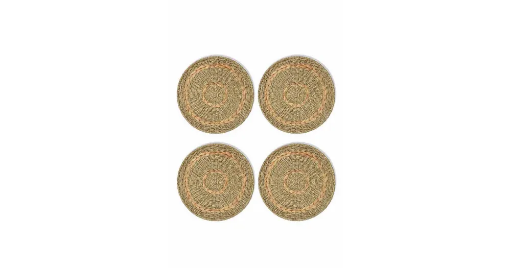 Sezónní Sleva Okrúhle prestieranie Bayford Seagrass – set 4 ks