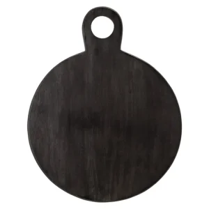 Top Prodej Okrúhla servírovacia doštička Black Acacia 46 cm