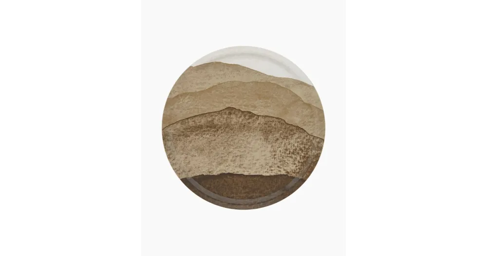 Cenový Hit Kulatý podnos Joiku Beige 46 cm
