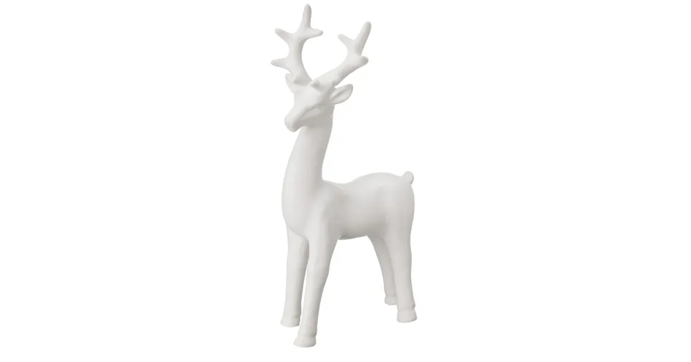 Porcelánová dekorácia jeleň Deer Tall 24 cm Dokud Zásoby Vydrží