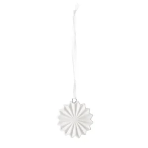 Levný Porcelánová ozdoba hviezda Ornament malá