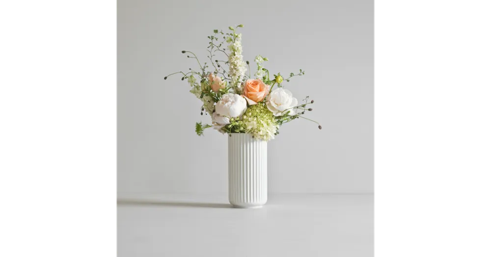 Speciální Cena Porcelánová váza Lyngby biela - 15 cm