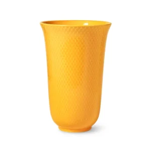 Speciální Cena Porcelánová váza Rhombe Yellow 20 cm