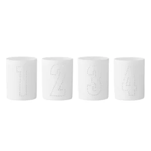 Porcelánové adventné svietniky White – set 4 ks Odeslání Ihned