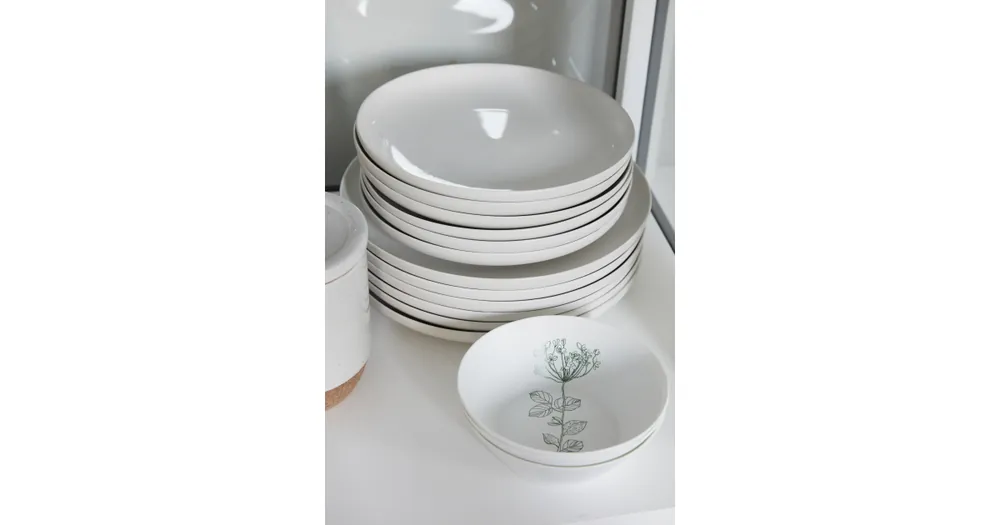 Porcelánové misky s květinami, 3 ks Nejprodávanější