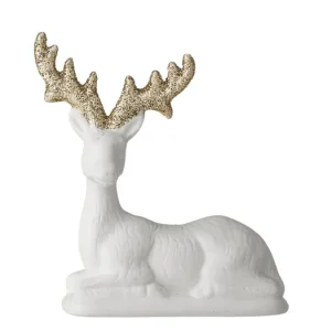 Koupit Online Porcelánový dekoračný jeleň ležiaci