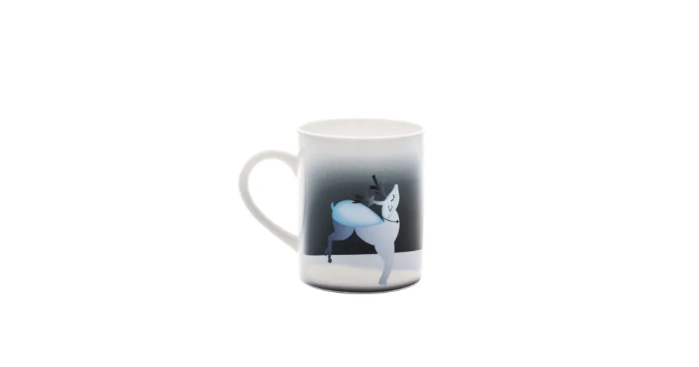 Koupit Online Porcelánový hrnek Blue Christmas jelen