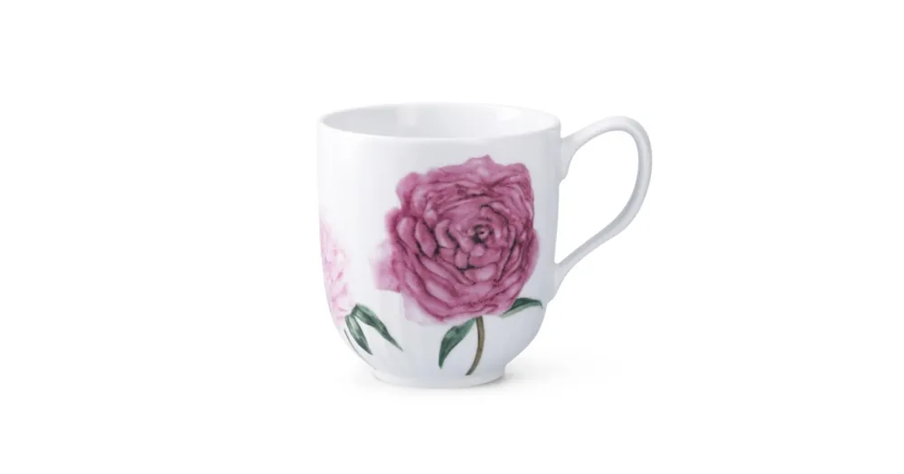 Porcelánový hrnček Hammershoi Peonies 3,3 dl Odeslání Ihned
