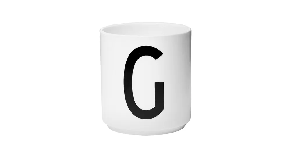 Dokud Zásoby Vydrží Porcelánový hrnek Letter G