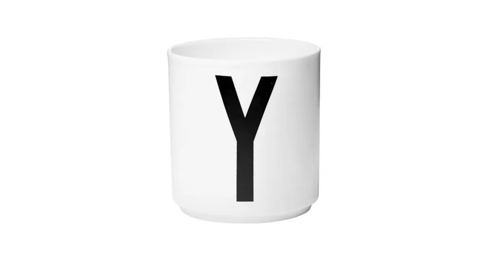 Porcelánový hrnek Letter Y Ověřený