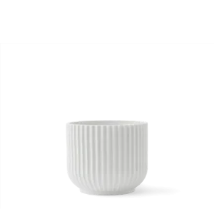 Vrácení Zdarma Porcelánový květináč Lyngby bílý - 13 cm