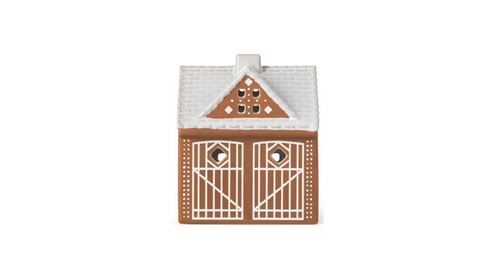 Porcelánový svícen Urbania Gingerbread Stable Nejlepší Volba