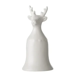 Omezená Nabídka Porcelánový zvonček Reindeer White