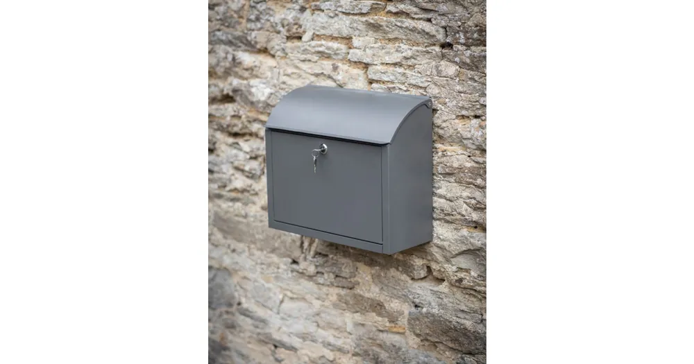 Autentický Poštová schránka Stowe Post Box Charcoal