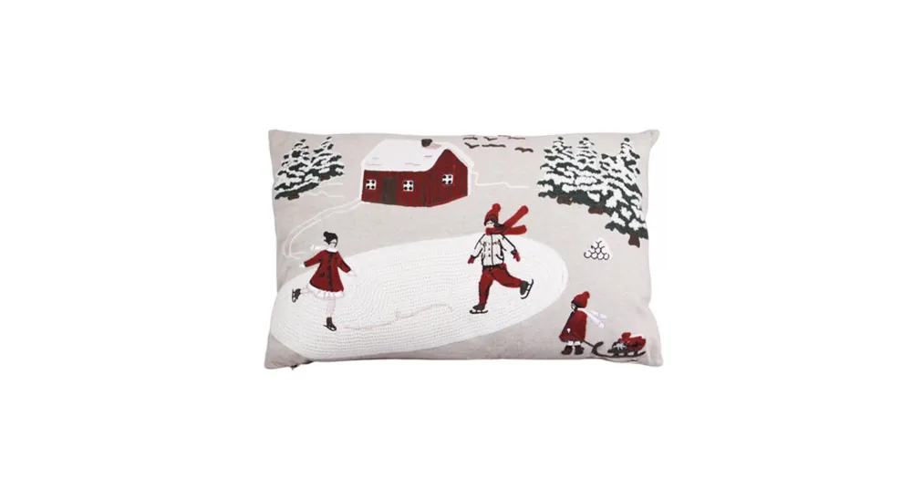 Povlak na polštář Vinterland Embroidered 40x60 cm Nejprodávanější
