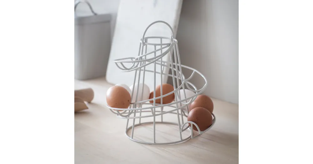 Jen Po Omezenou Doba Stojan na vajcia Egg Run biely